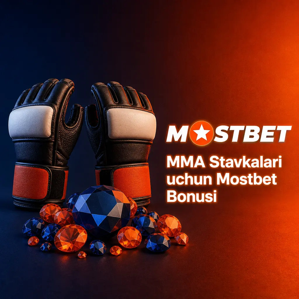 Mostbetda MMA stavkalari uchun 100% xush kelibsiz bonusi, 2,600,000 so'mgacha, UFC va Bellator uchun