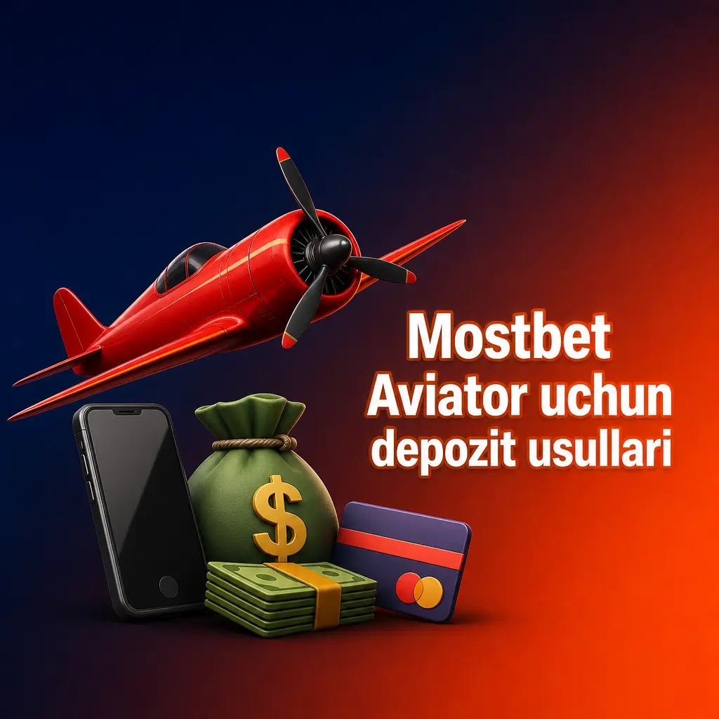 Mostbet Aviator uchun depozit usullari: Humo, Uzcard, Visa, Mastercard, Click, Payme va kriptovalyuta orqali tezkor to'lov
