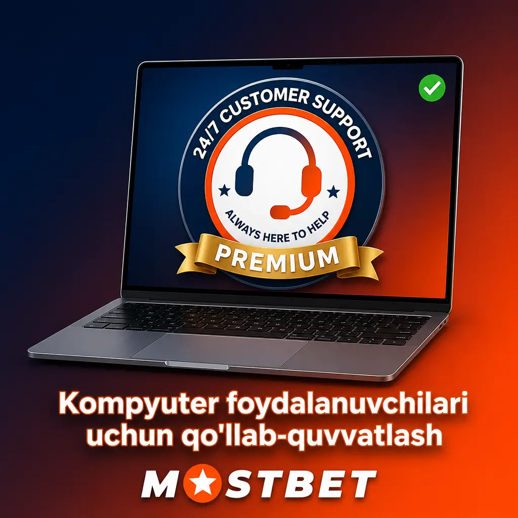 Mostbet PC ilovasi foydalanuvchilari uchun jonli chat, email, Telegram va ijtimoiy tarmoqlar orqali qo'llab-quvvatlash xizmati