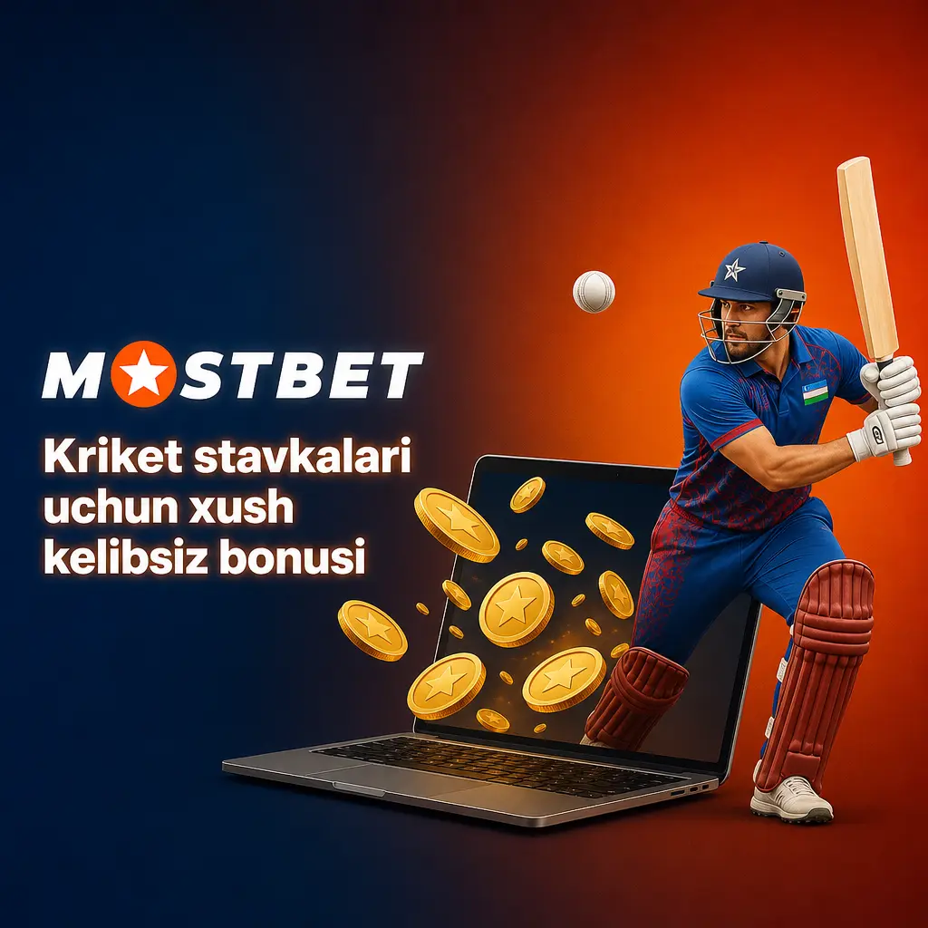 Mostbet’da kriket stavkalari uchun 125% gacha xush kelibsiz bonusi va 250 FS, yangi foydalanuvchilar uchun maxsus taklif