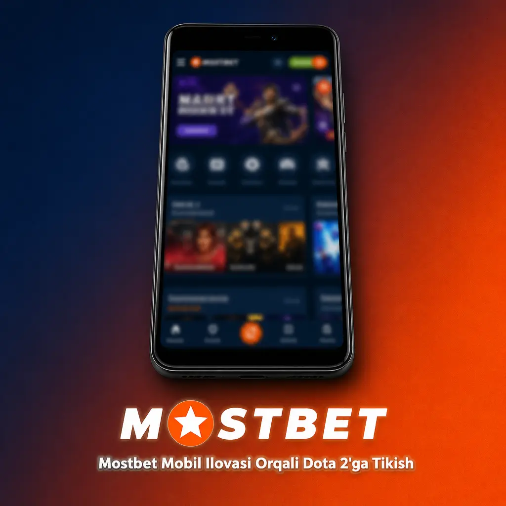 Mostbet mobil ilovasi orqali Dota 2 o'yinlariga tikish qo'yish bo'yicha qo'llanma, Android va iOS uchun