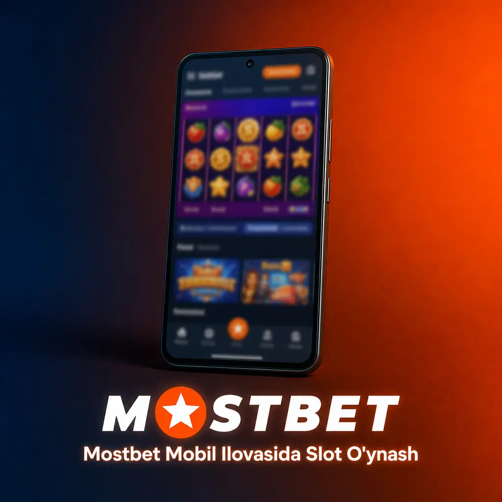 Mostbet mobil ilovasida slot o'ynash: Android va iOS uchun qulay interfeys, tezkor kirish va oson navigatsiya