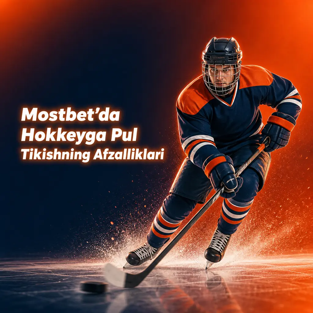 Mostbet'da hokkeyga pul tikish: 200+ bozor, jonli translyatsiya, Cash Out, tezkor to'lovlar va past marja imkoniyatlari